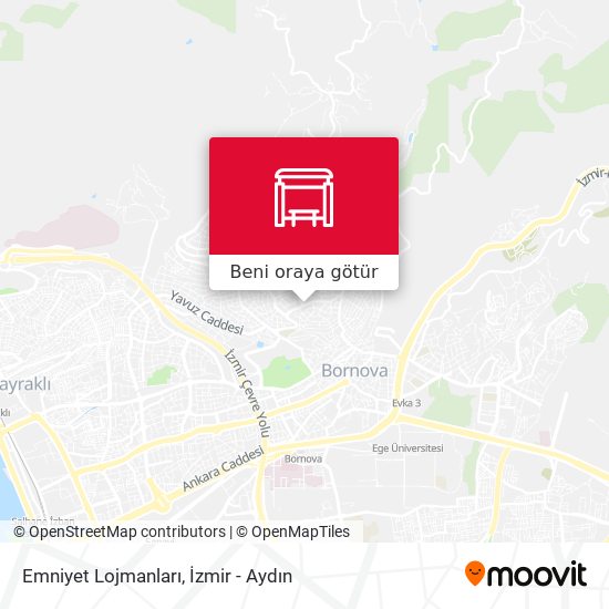 Emniyet Lojmanları harita
