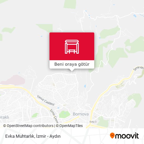 Evka Muhtarlık harita
