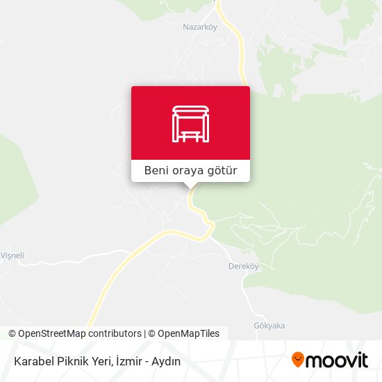 Karabel Piknik Yeri harita