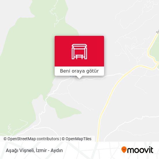 Aşağı Vişneli harita