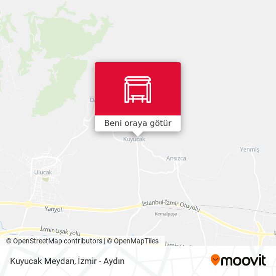 Kuyucak Meydan harita