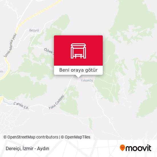 Dereiçi harita