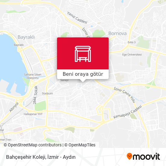 Bahçeşehir Koleji harita