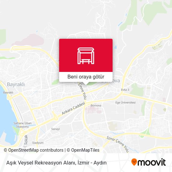 Aşık Veysel Rekreasyon Alanı harita