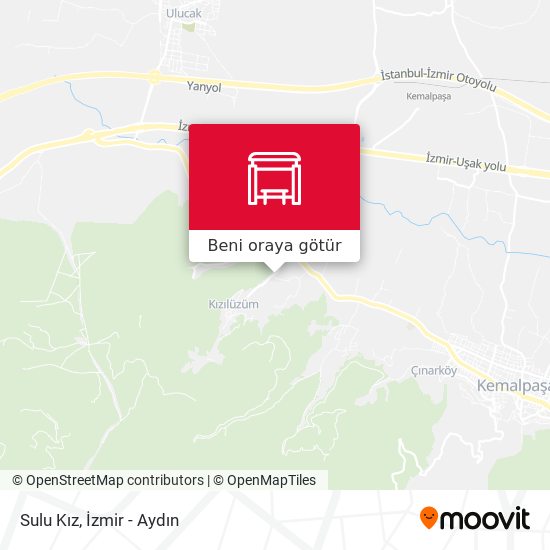 Sulu Kız harita