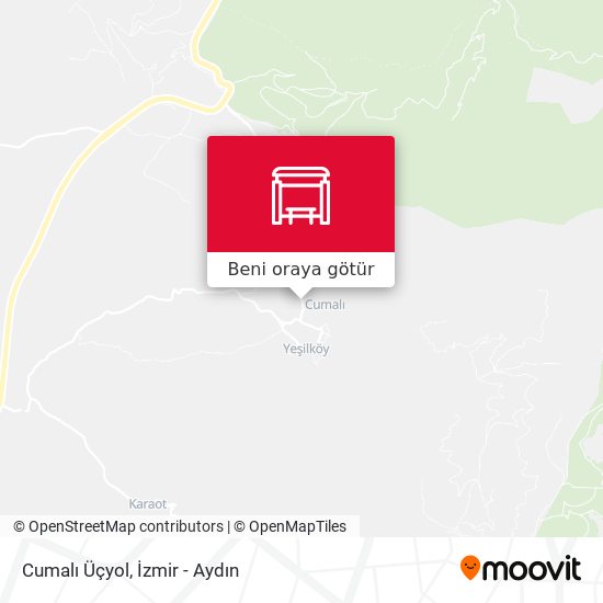 Cumalı Üçyol harita