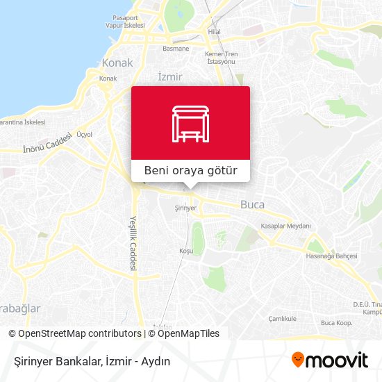Şirinyer Bankalar harita