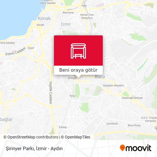 Şirinyer Parkı harita