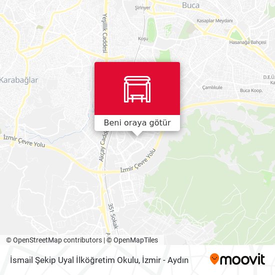 İsmail Şekip Uyal İlköğretim Okulu harita
