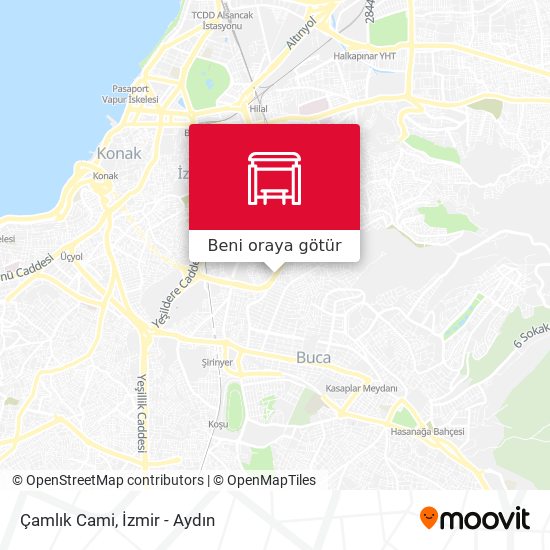 Çamlık Cami harita