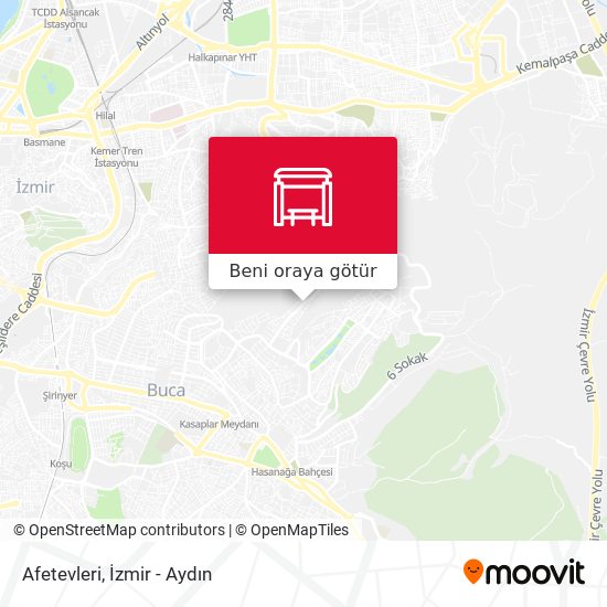 Afetevleri harita
