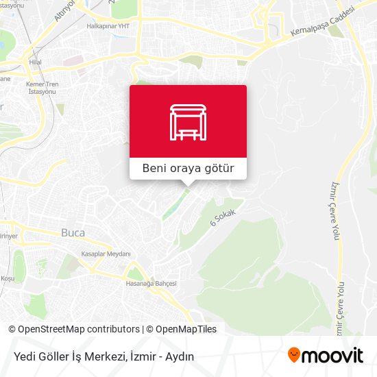 Yedi Göller İş Merkezi harita