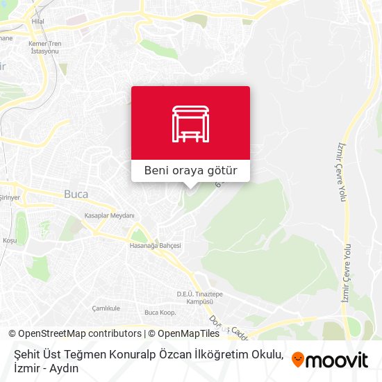 Şehit Üst Teğmen Konuralp Özcan İlköğretim Okulu harita