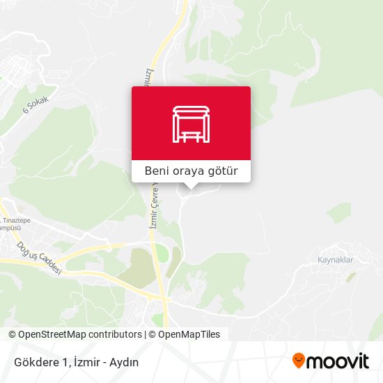 Gökdere 1 harita
