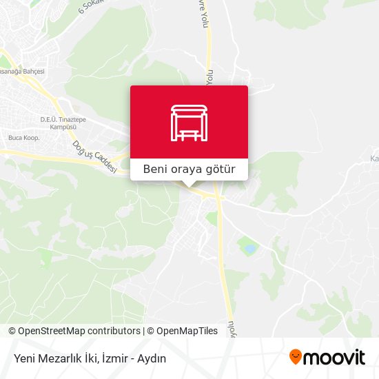 Yeni Mezarlık İki harita