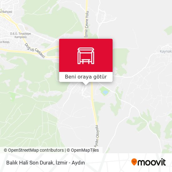 Balık Hali Son Durak harita