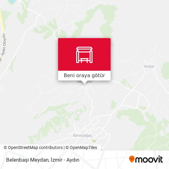 Belenbaşı Meydan harita