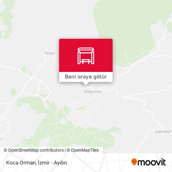 Koca Orman harita