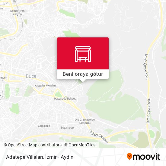 Adatepe Villaları harita