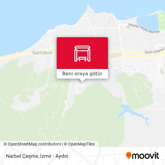 Narbel Çeşme harita