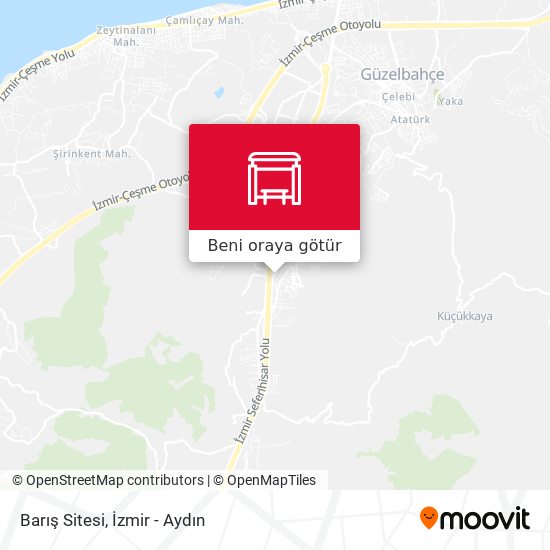 Barış Sitesi harita
