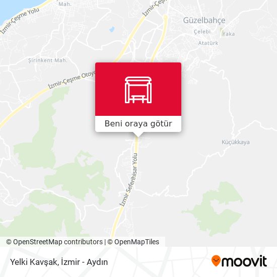 Yelki Kavşak harita
