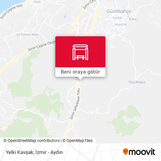 Yelki Kavşak harita