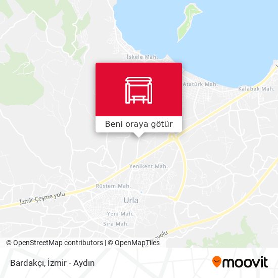 Bardakçı harita