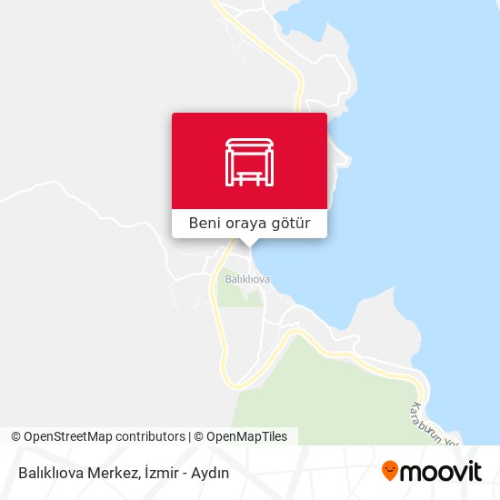 Balıklıova Merkez harita