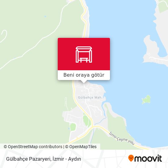 Gülbahçe Pazaryeri harita