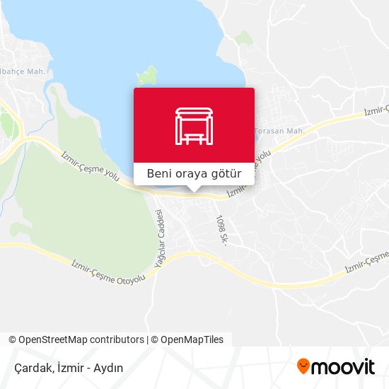 Çardak harita