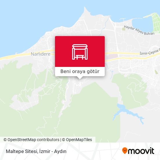 Maltepe Sitesi harita