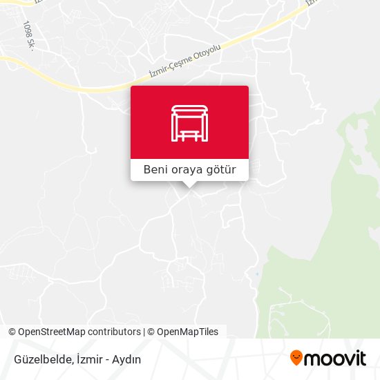 Güzelbelde harita