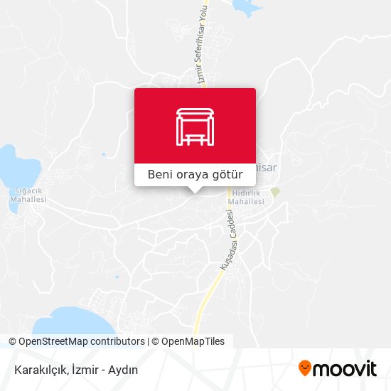 Karakılçık harita