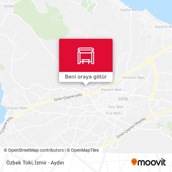 Özbek Toki harita