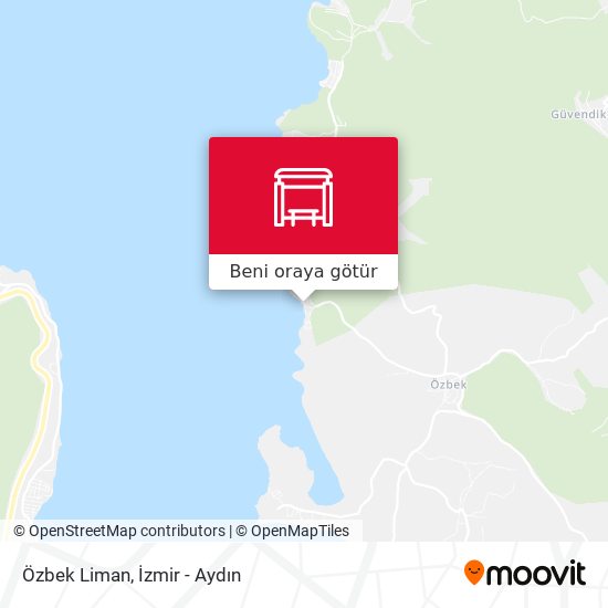 Özbek Liman harita