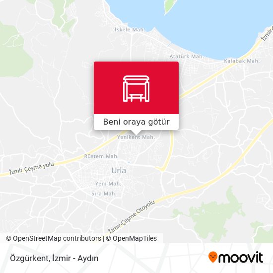 Özgürkent harita