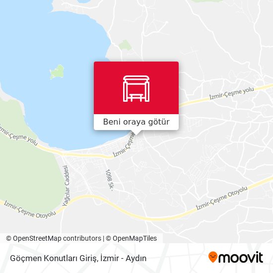 Göçmen Konutları Giriş harita