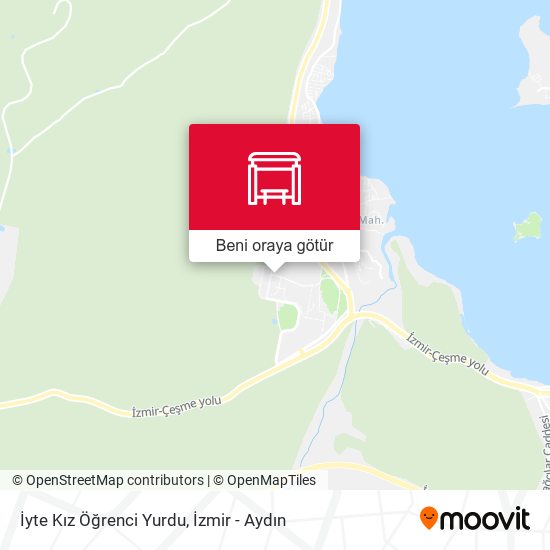 İyte Kız Öğrenci Yurdu harita