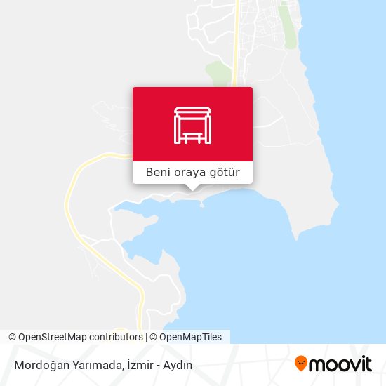 Mordoğan Yarımada harita