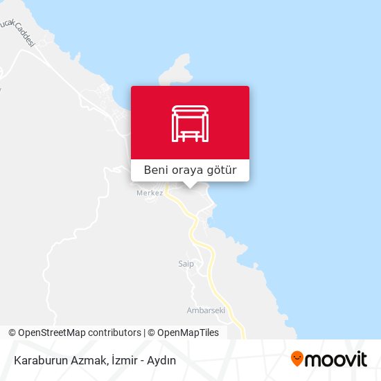 Karaburun Azmak harita