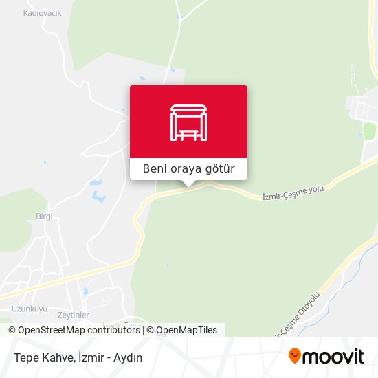 Tepe Kahve harita