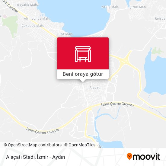 Alaçatı Stadı harita