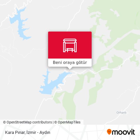 Kara Pınar harita