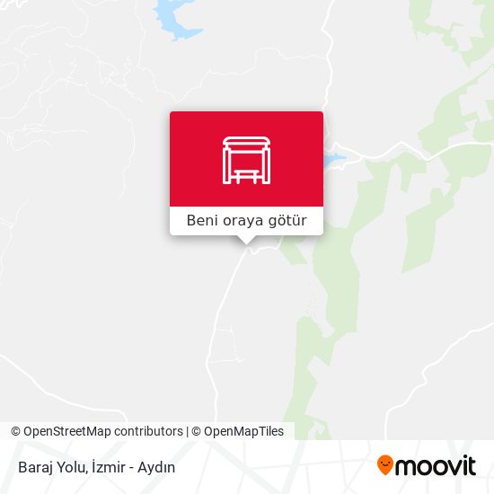Baraj Yolu harita