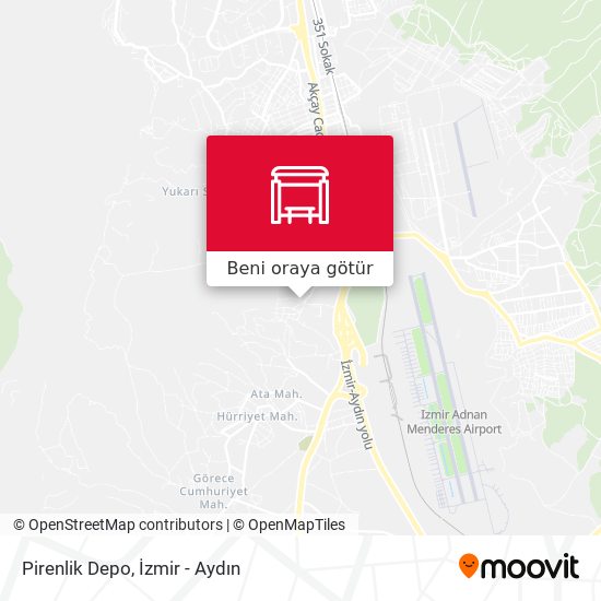 Pirenlik Depo harita