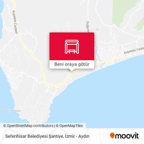 Seferihisar Belediyesi Şantiye harita