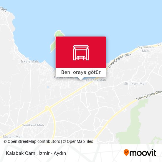 Kalabak Cami harita