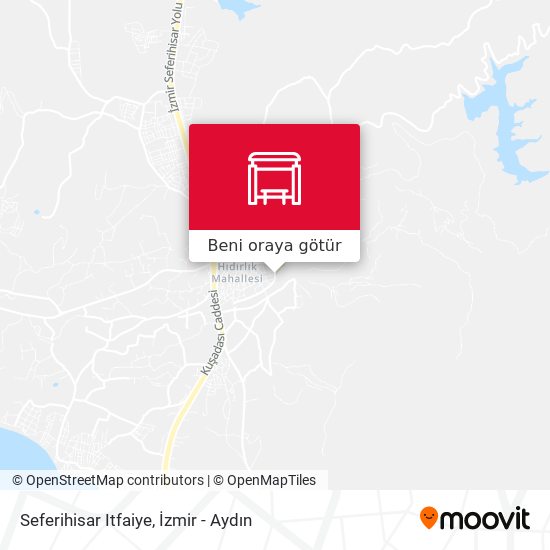 Seferihisar Itfaiye harita