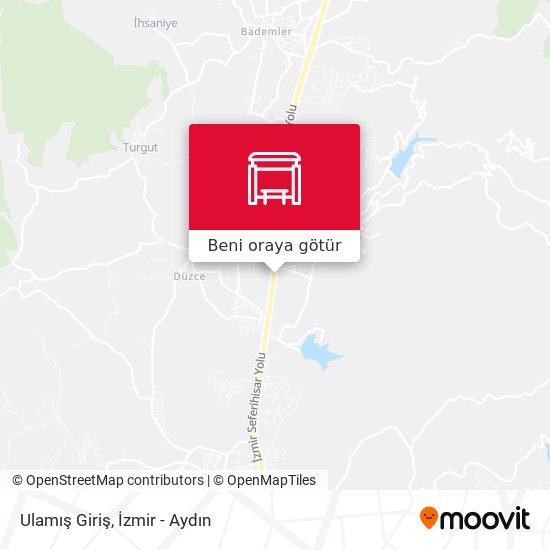 Ulamış Giriş harita
